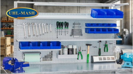 Складання навісної системи верстака ВТ важкої серії