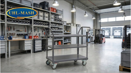 Складання платформенного металевого візка ТПП