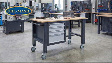 Складання мобільного слюсарного верстака ВРМ