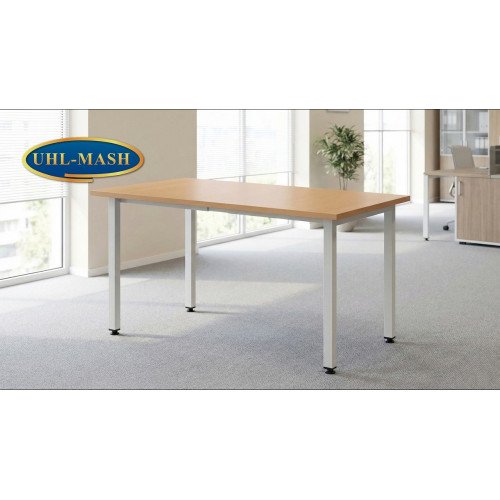 Стіл офісний на металокаркасі ПСУ 1400 Бук Баварія