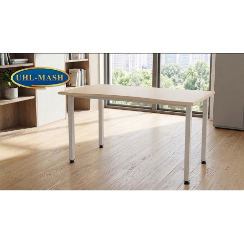 Стіл офісний на металокаркасі ВСУ 1600 Бук Баварія