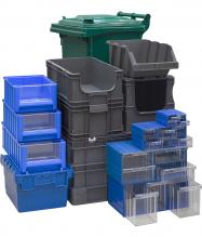 Пластикова тара: ящики, контейнери, піддони