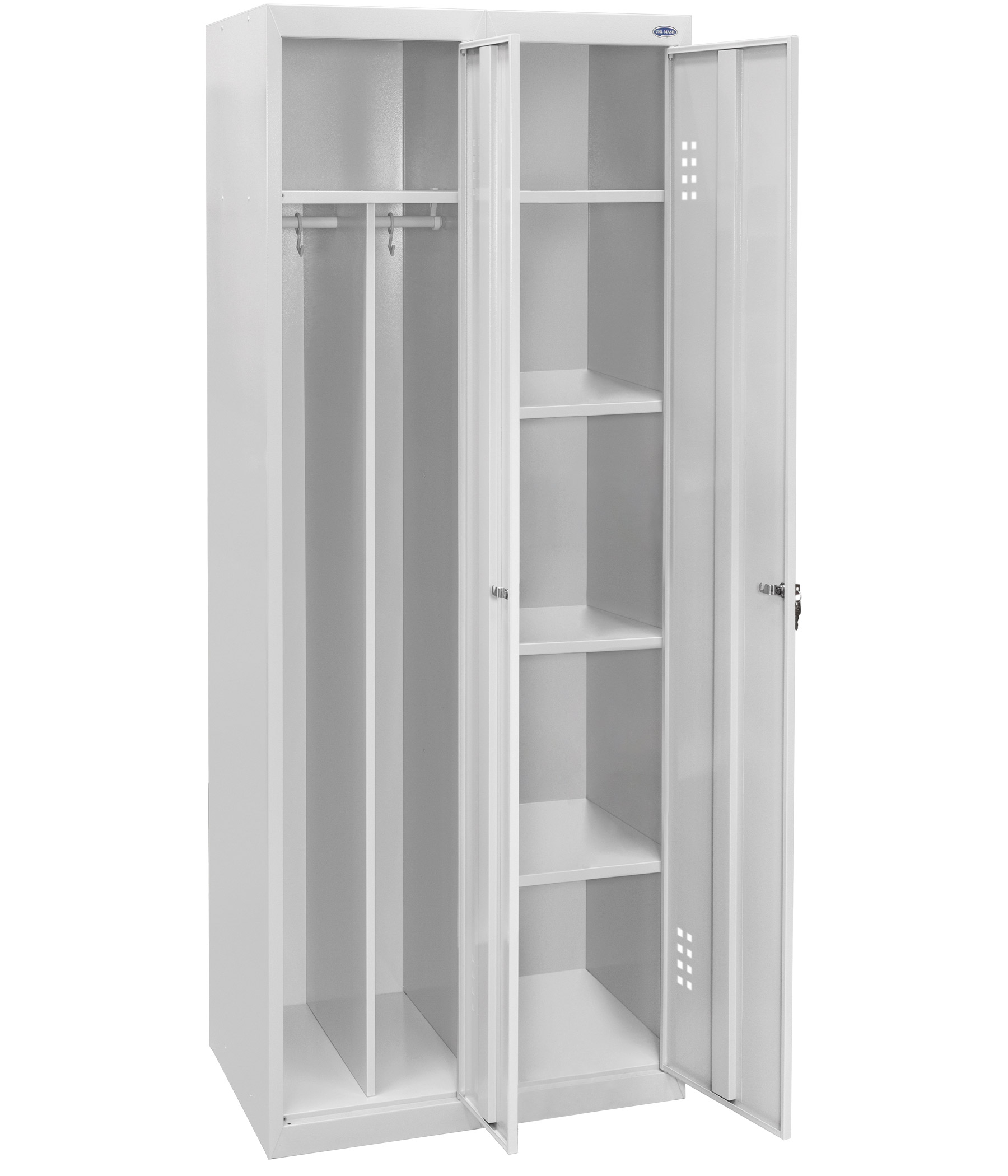 Фото одежного металлического шкафа в исполнении 3