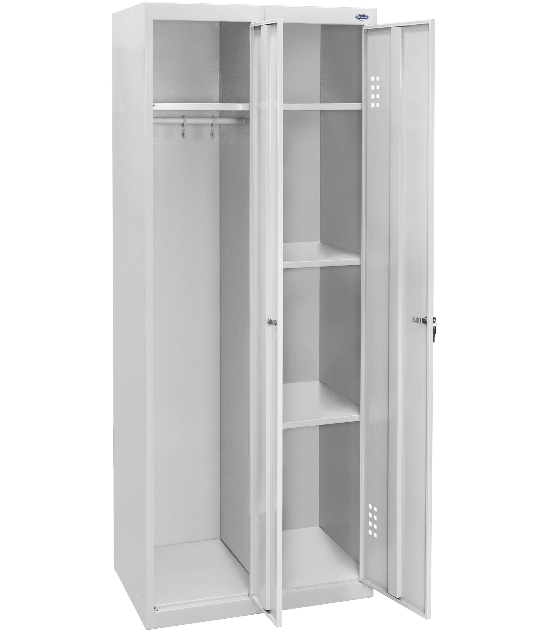 Фото одежного металлического шкафа в исполнении 4