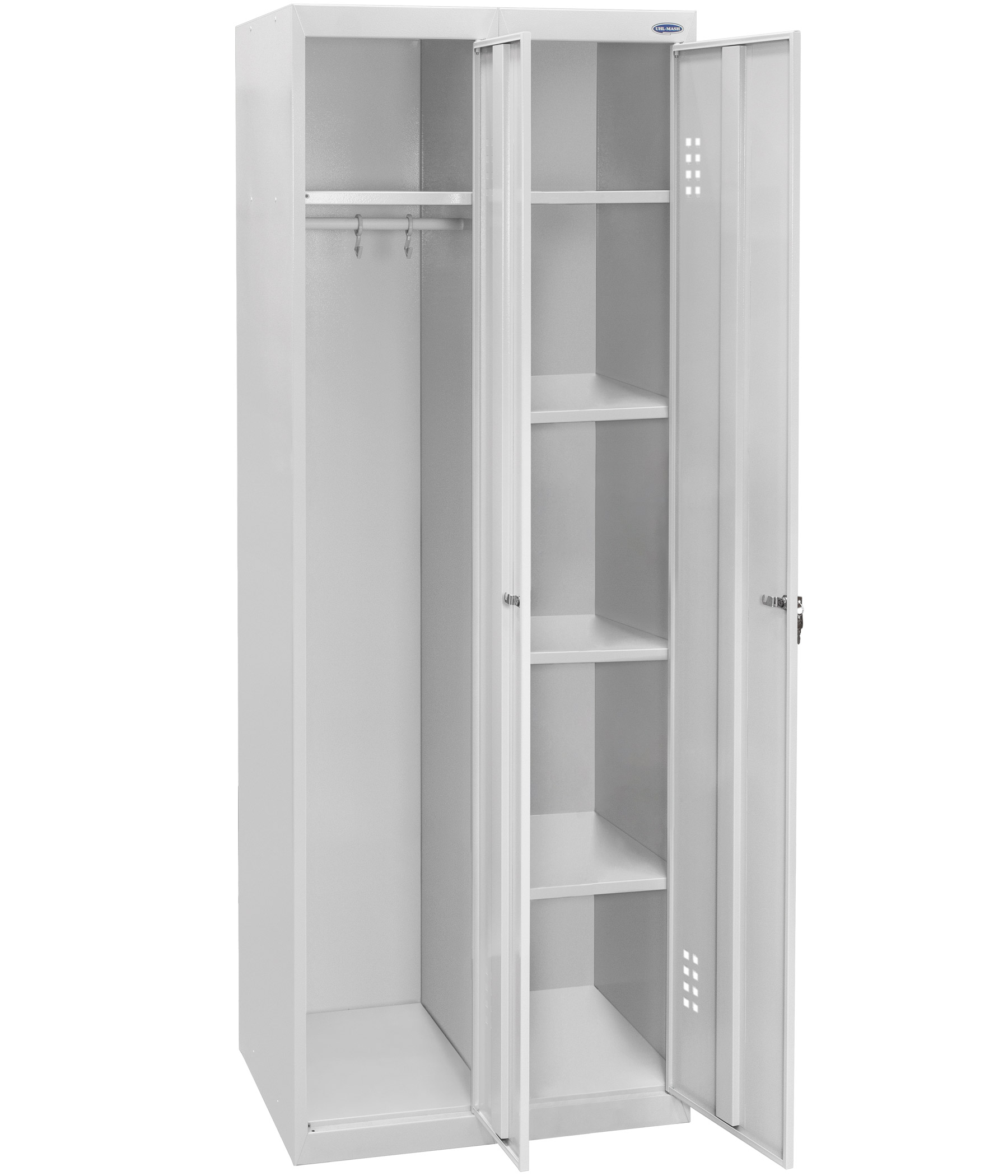 Фото одежного металлического шкафа в исполнении 5